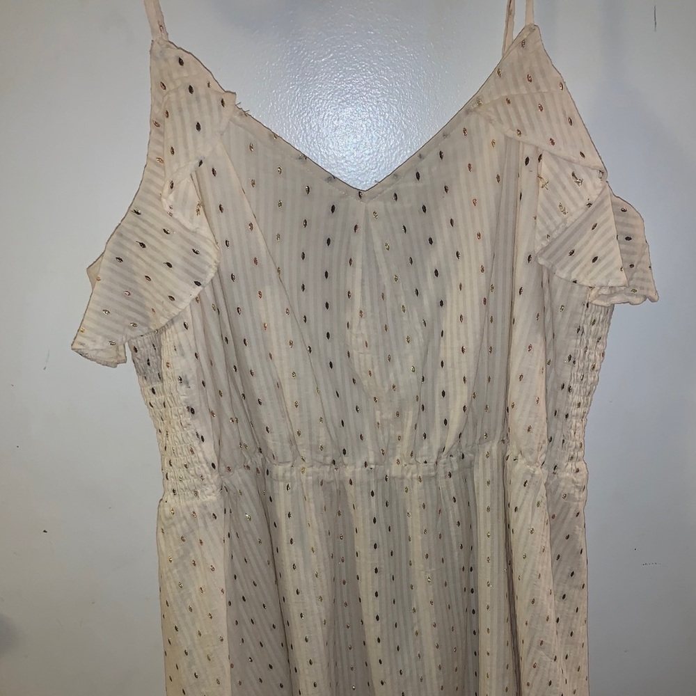 Beautiful Spaghetti Strap fit and flare dress